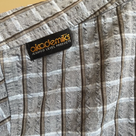 Akademiks Striped Button Down Shirt - Picture 11 of 12